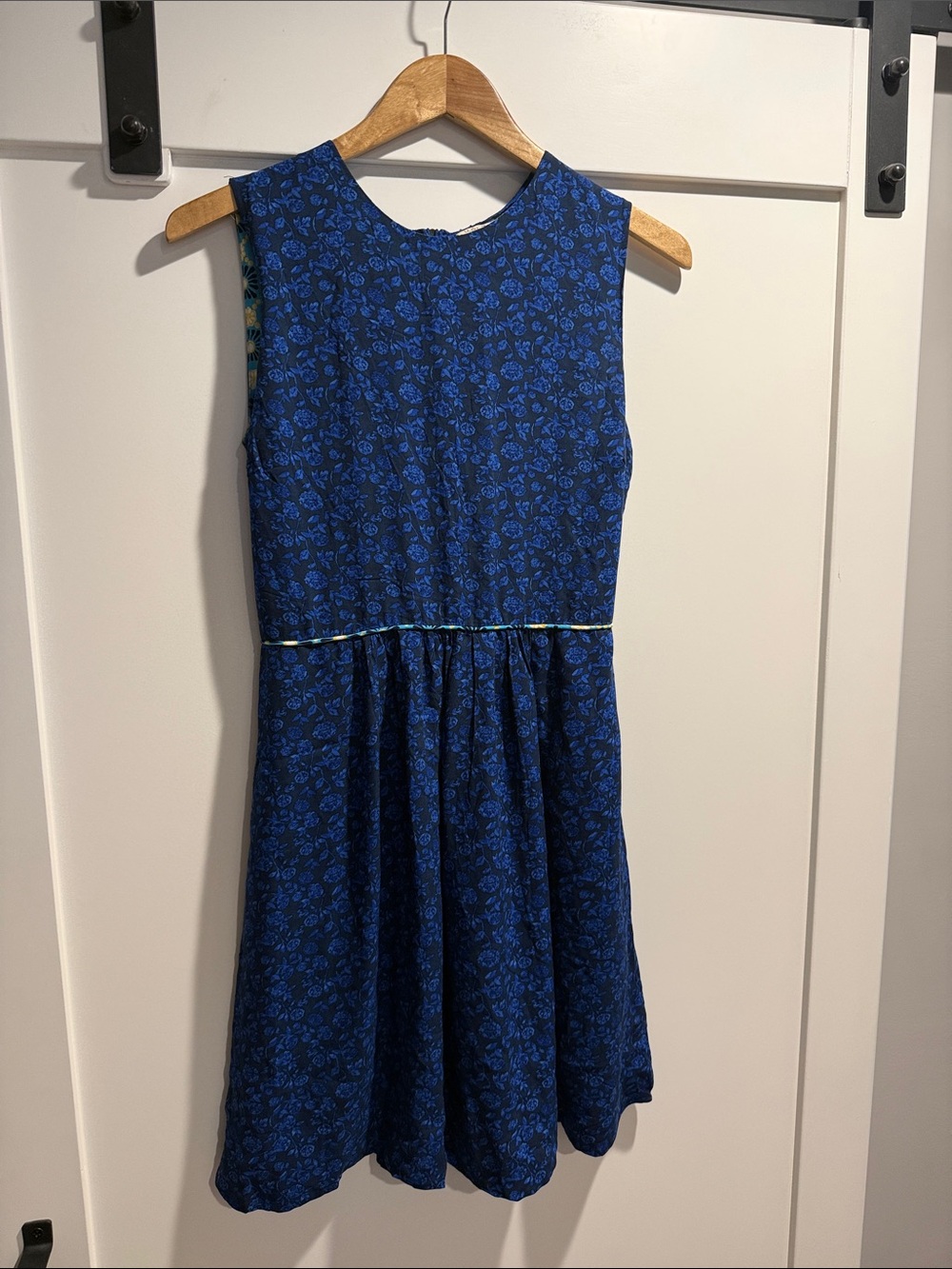 Matilda Jane Violets are Blue Floral Fit-and-Flare Dress